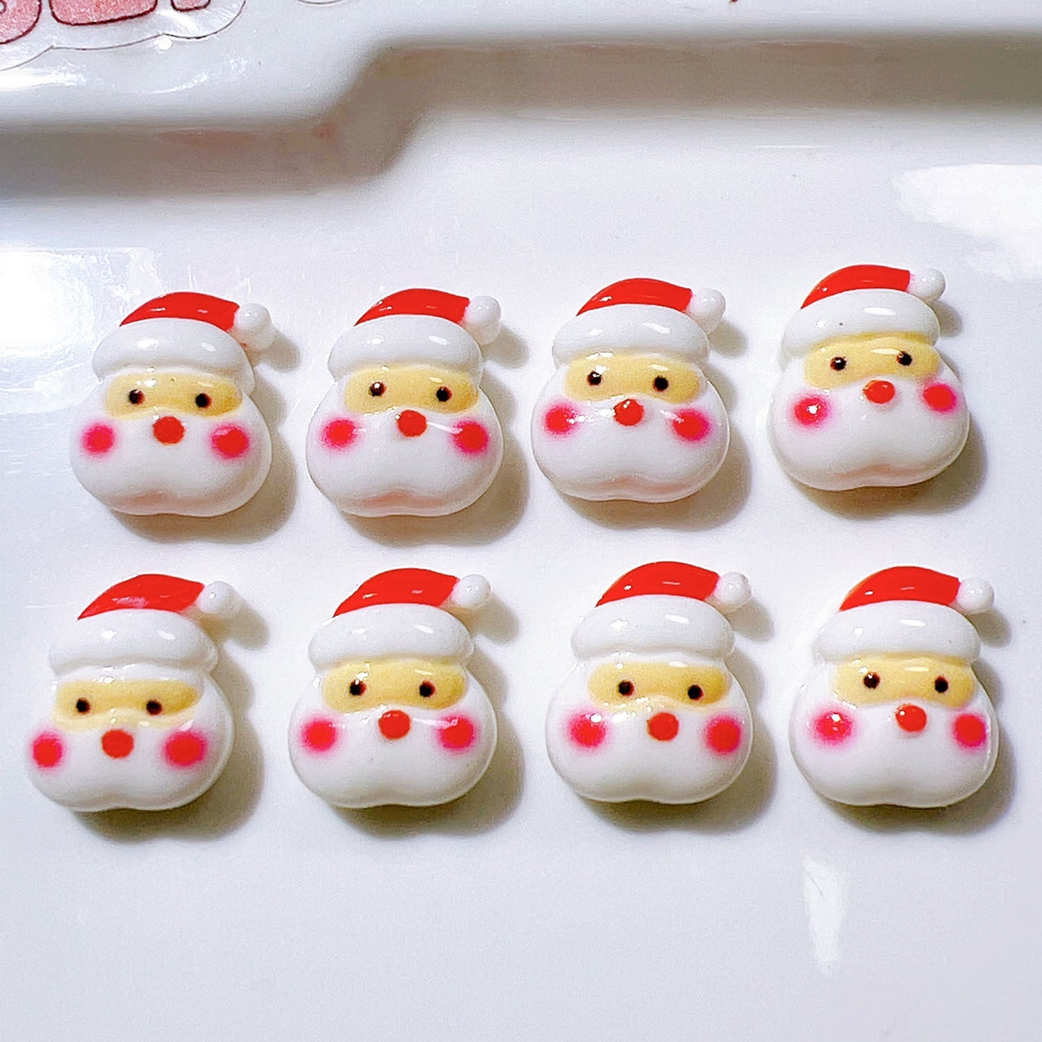 Wholesale 20pcs/pack Christmas resin accessories wholesale DIY handmade materials
