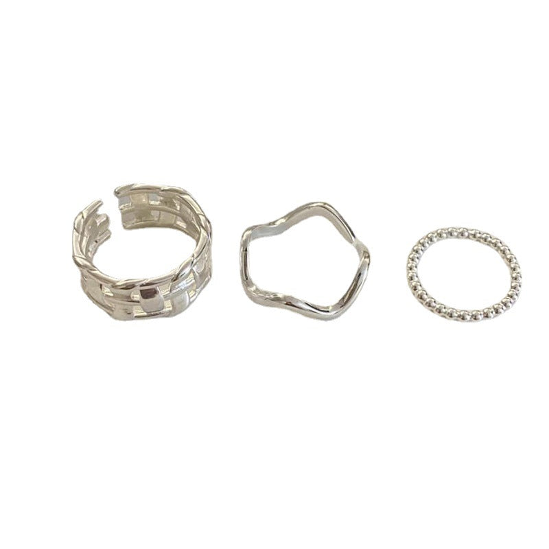 Anillo abierto de plata esterlina de plata esterlina al por mayor