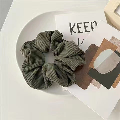 Wholesale Autumn and Winter milk brown Women's New Simple Head Rope Sweet Hair Accessories