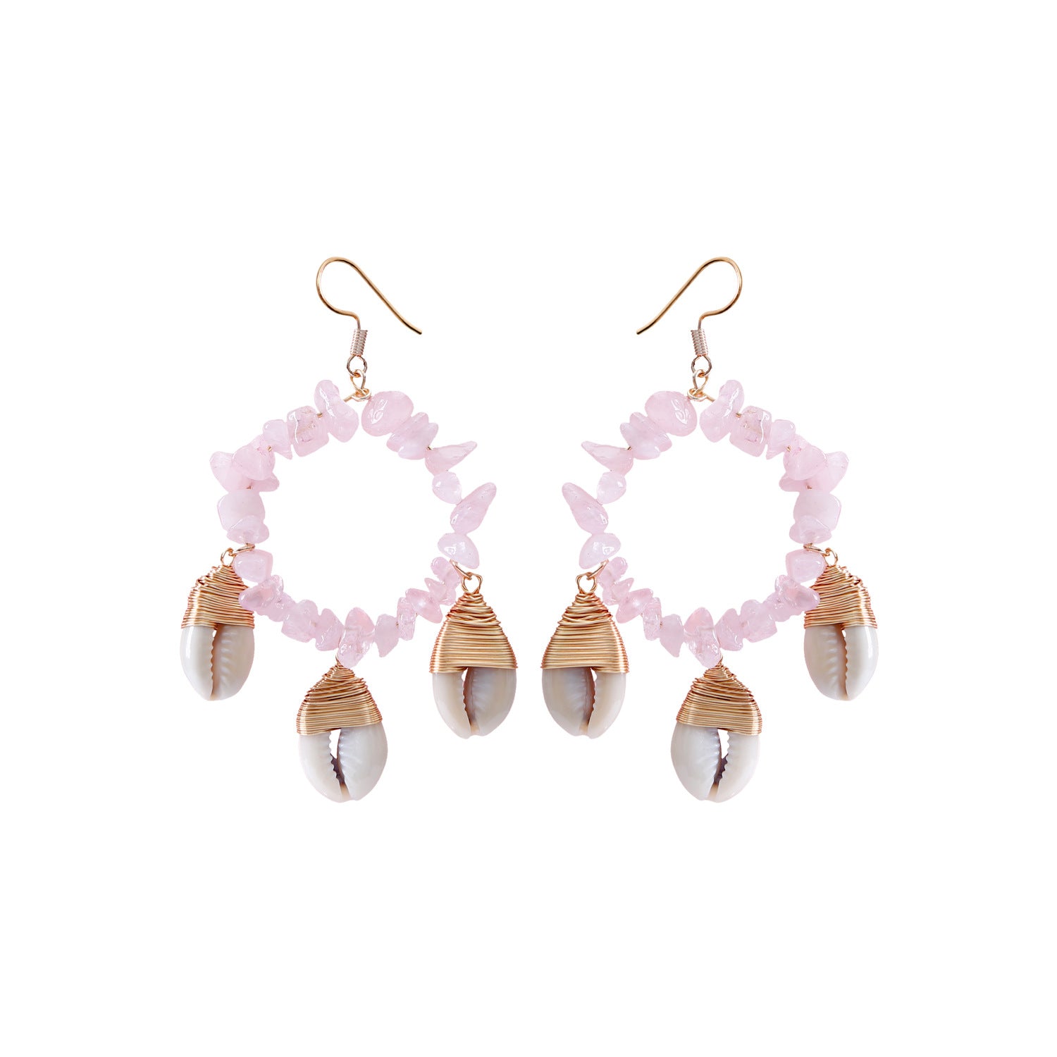 Wholesale Ocean Wind Conch Shells Earrings