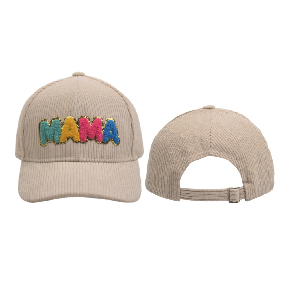 Wholesale Polyester MAMA Letter Embroidery Baseball Cap