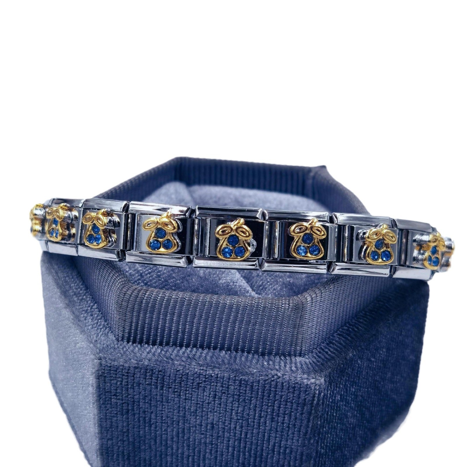 Wholesale Italian Charm Bracelet DIY Module Splicing Stainless Steel Bracelet Accessories Charms