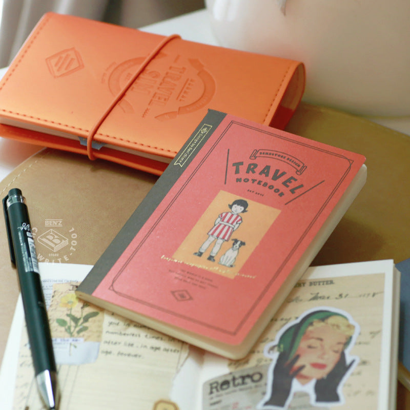 Wholesale 10PCS Nostalgic Travel Notebook Blank Inner Pages Replacement Core