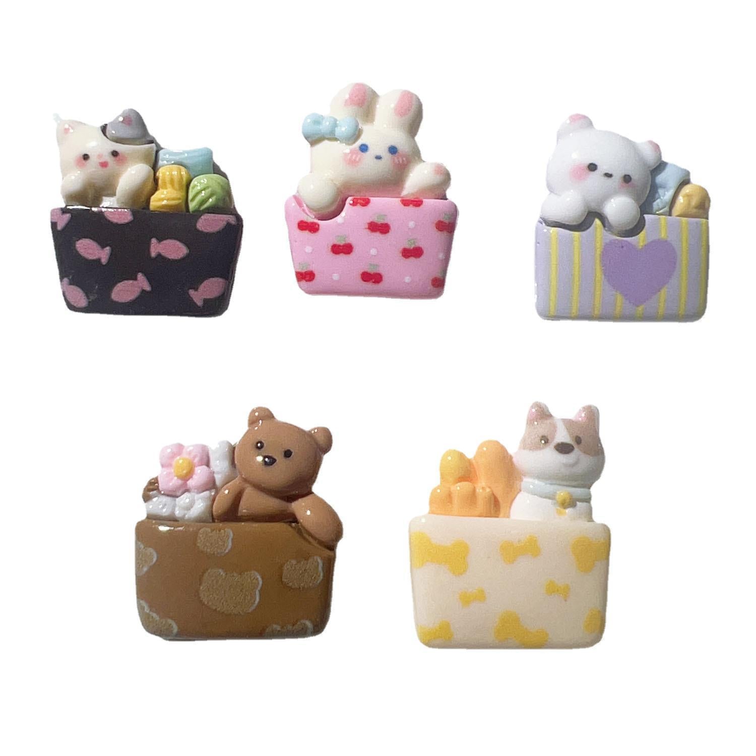 Wholesale 20pcs Resin accessories diy accessories handmade material shoelace buckle hat mobile phone