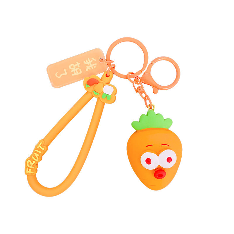 Wholesale Creative Cartoon Vegetable Popeye Resin Keychain