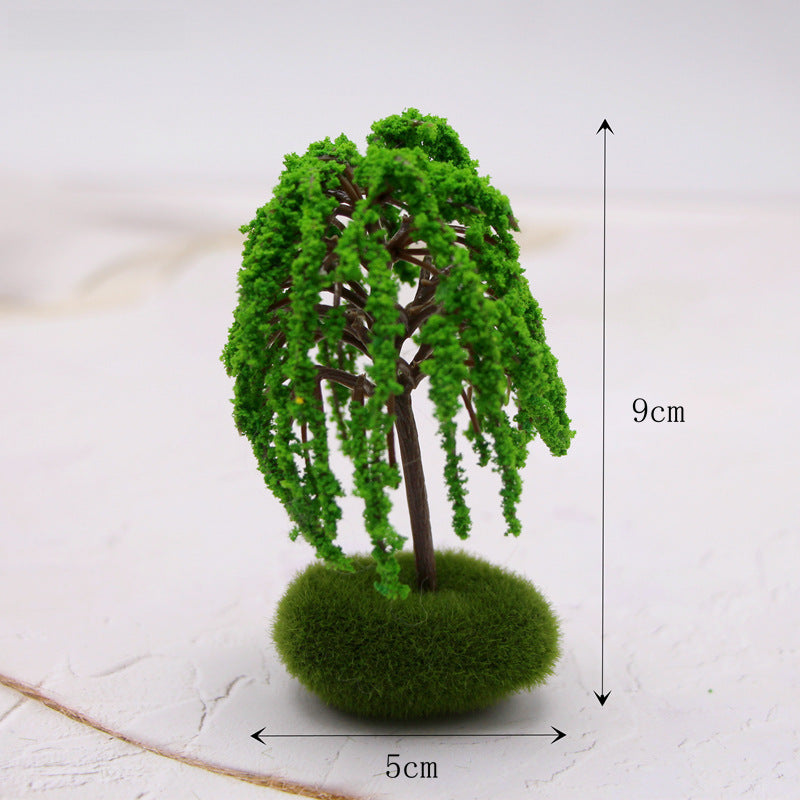 Wholesale Miniature garden mini simulation landscape tree