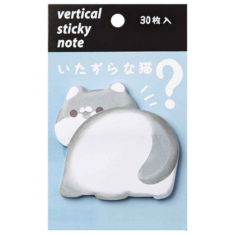 Wholesale of Paper Cartoon Cute Special Shaped Convenience Stickers and Sticky Notes