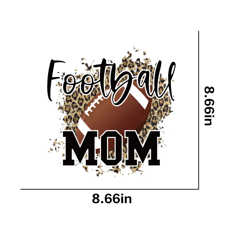 Wholesale 10pcs/pack DIY Printing Pattern Thermal Transfer White Ink Stamping Stickers in stock