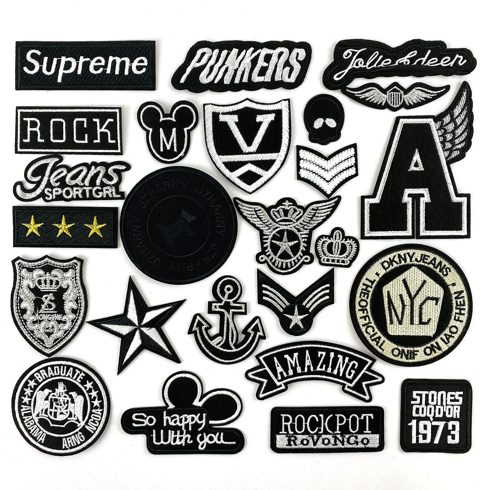 Wholesale Cartoon flower embroidery patch FS