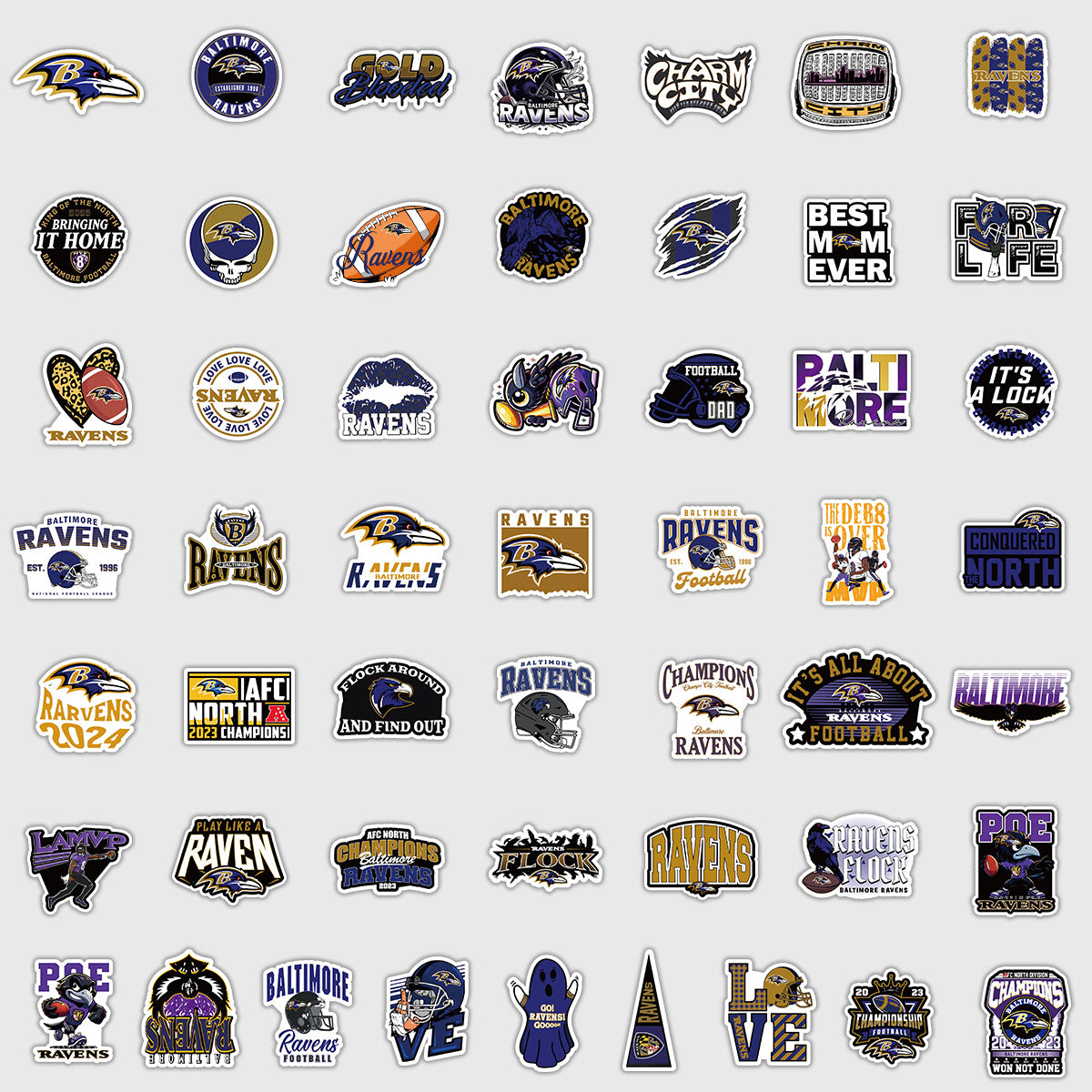 Wholesale 50pcs/pack football team graffiti stickers