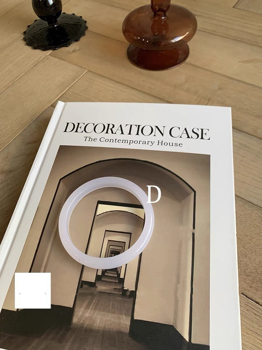 Wholesale Vintage Acrylic Geometric Irregular Ring Resin Bracelet