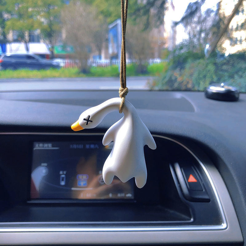 Wholesale Car color changing roast duck keychain
