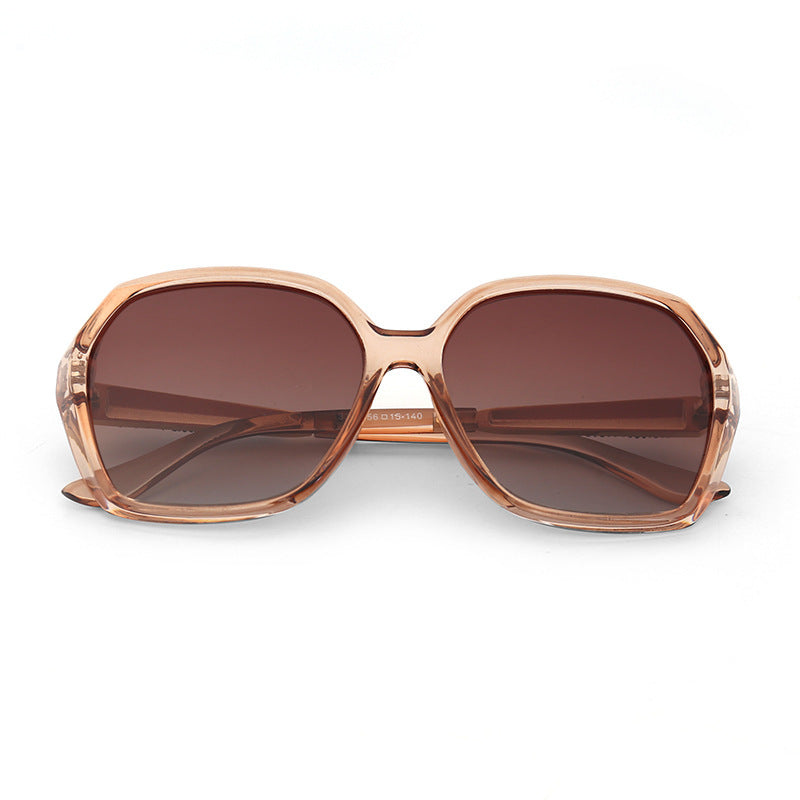 Wholesale Metal Square Large Frame PC Sunglasses