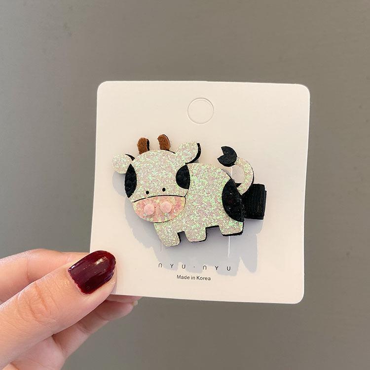 Al por mayor lindos clips de cabello para niñas espumosas de dibujos animados