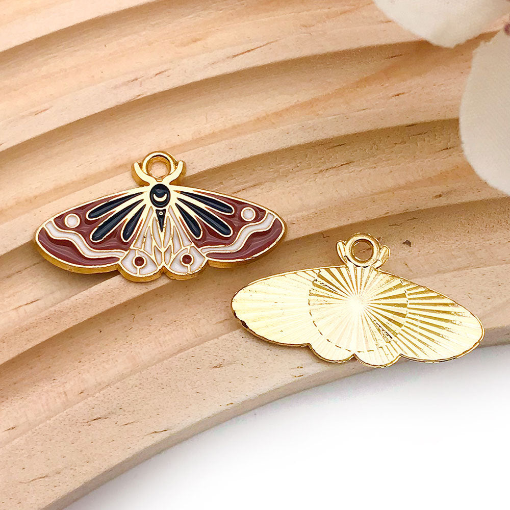 WWholesale Insect Butterfly Moth DIY Necklace Pendant Accessories