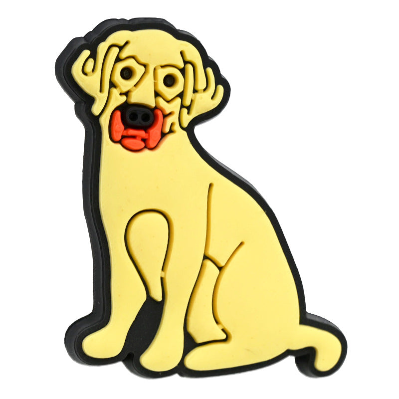 Wholesale  Random100pcs/pack Cute Pet Dog Series Cartoon Beads