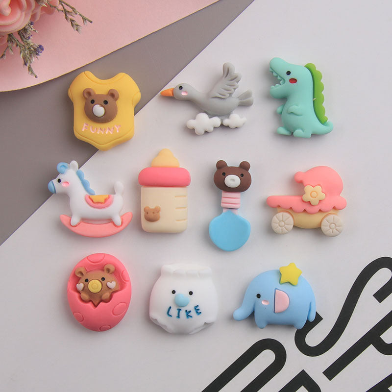 Wholesale Baby Series Resin Cream Phone Case