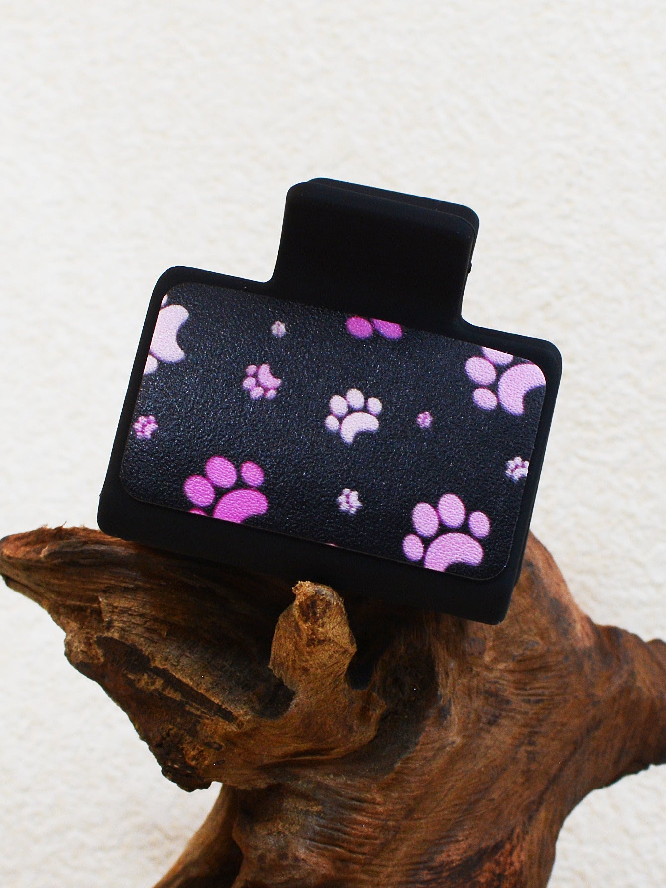 Wholesale Western Style Cow Dog Paw Hair Clip Shark Clip