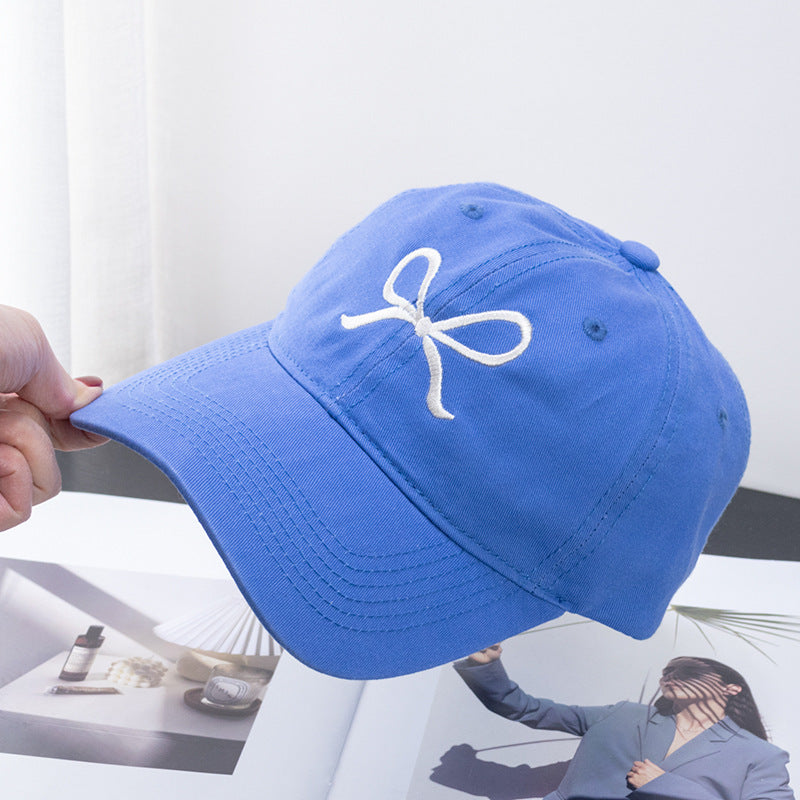 Wholesale Sweet Bow Embroidered Baseball Cap