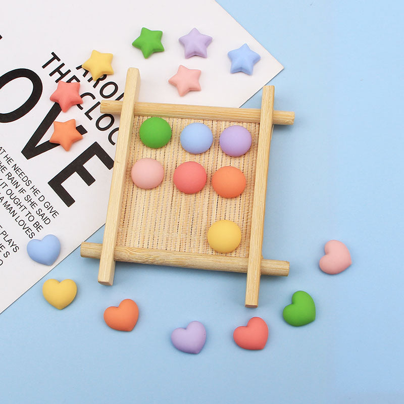 Wholesale Milk Bean Star Love Resin Cream Glue Phone Case