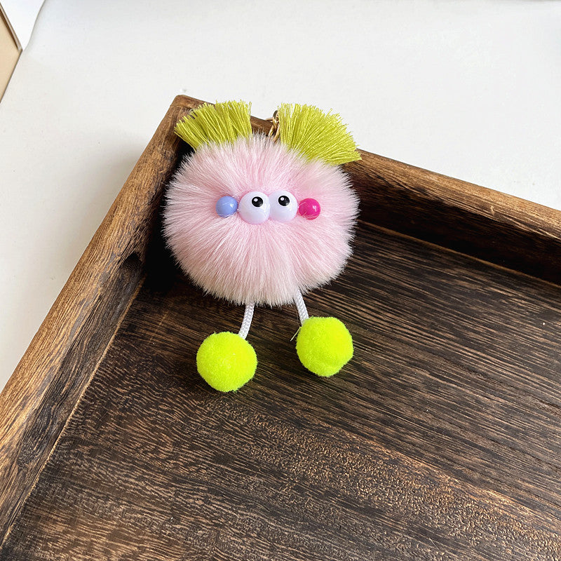 Wholesale internet celebrity cute cartoon doll keychain