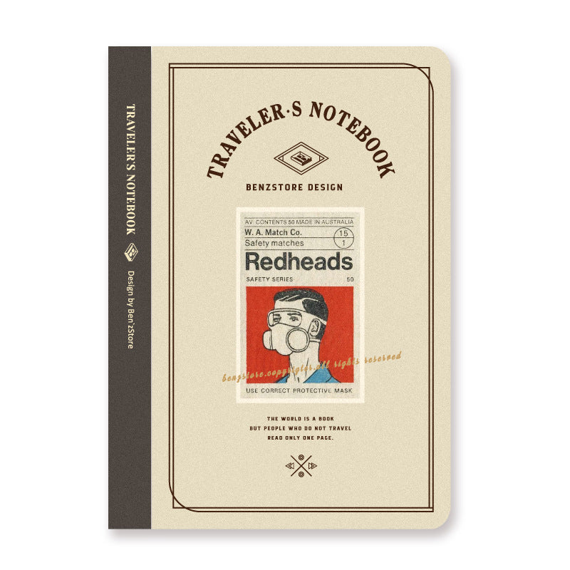 Wholesale 10PCS Nostalgic Travel Notebook Blank Inner Pages Replacement Core