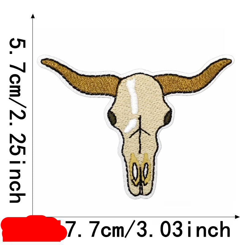 Wholesale Western Cowboy embroidery clothing patch