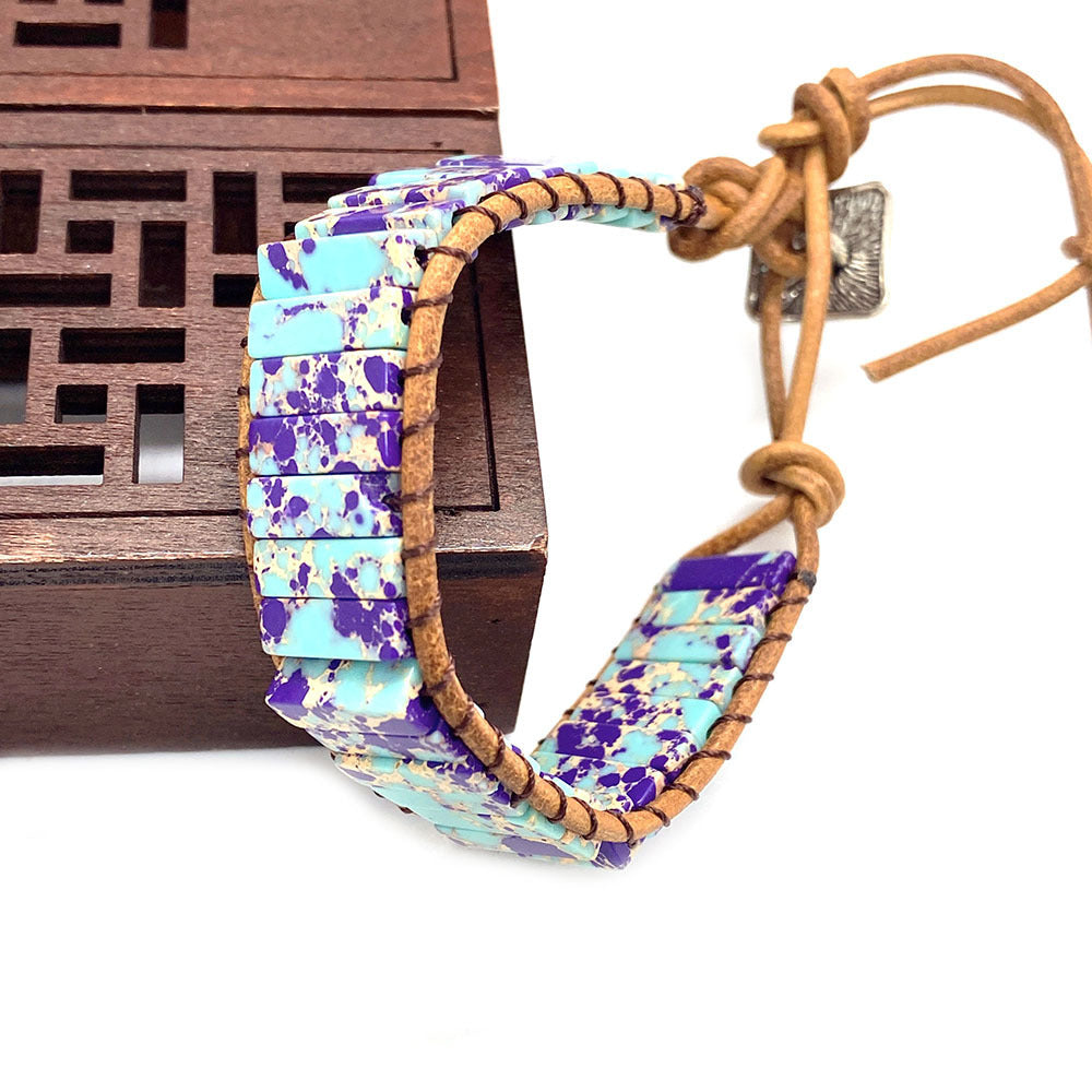 Wholesale Hand Woven Lapis Lazuli Bracelet