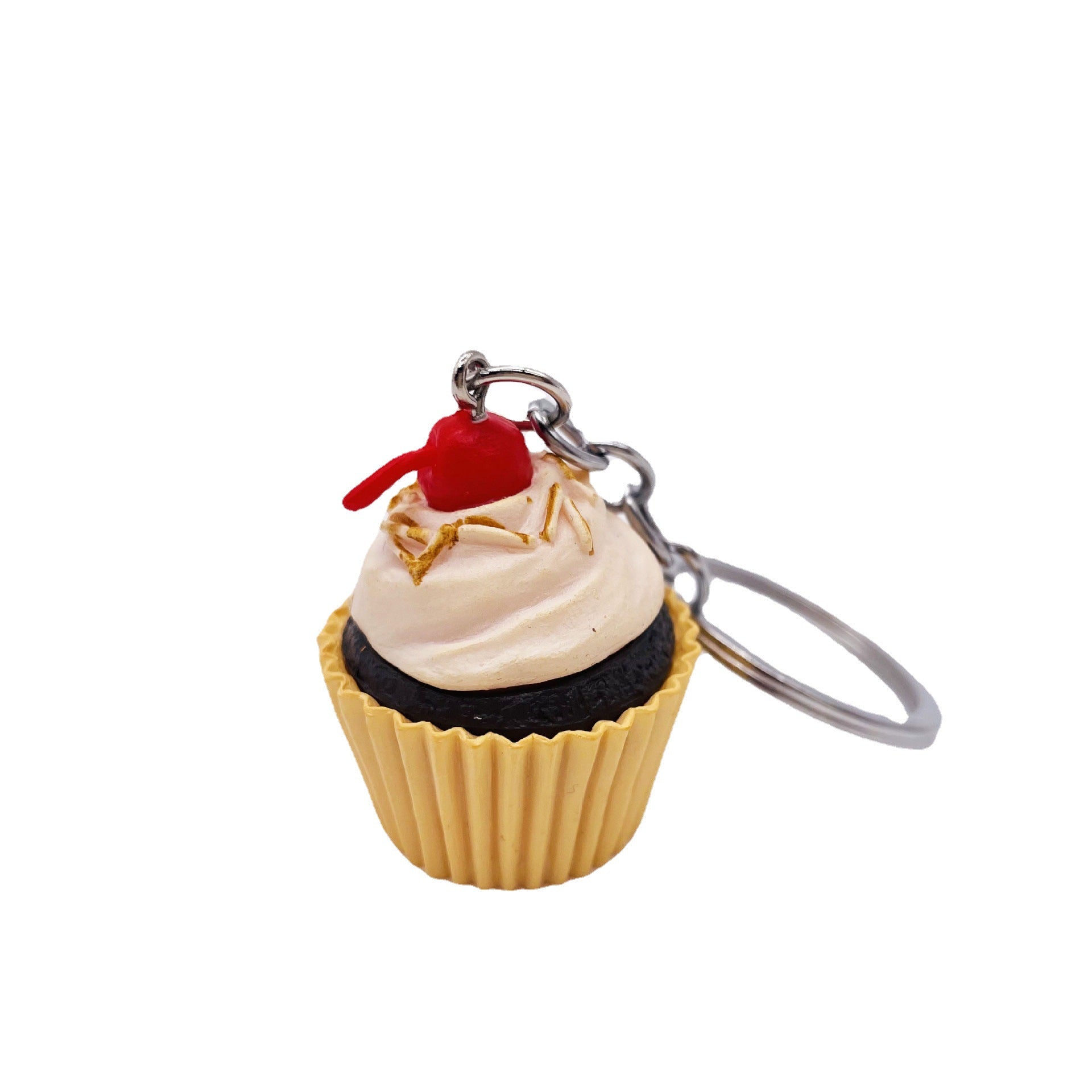 Wholesale Creative simulation hamburger series keychain