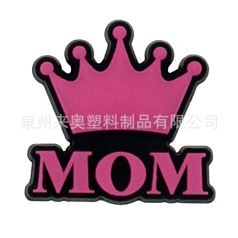 Wholesale 20pcs Parents'  Day straw hat accessories straw dust cover cartoon PVC soft glue straw clip straw cover