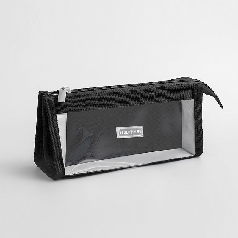 Wholesale Oxford Cloth Double Layer Pencil Bag