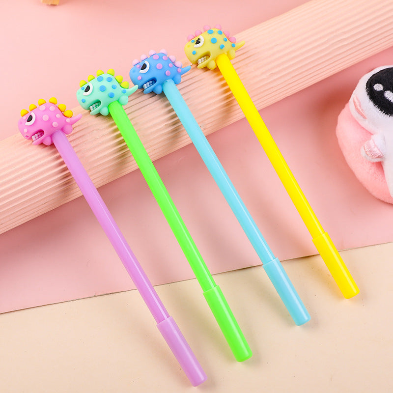 Wholesale Plastic Toothed Dinosaur Gel Pen
