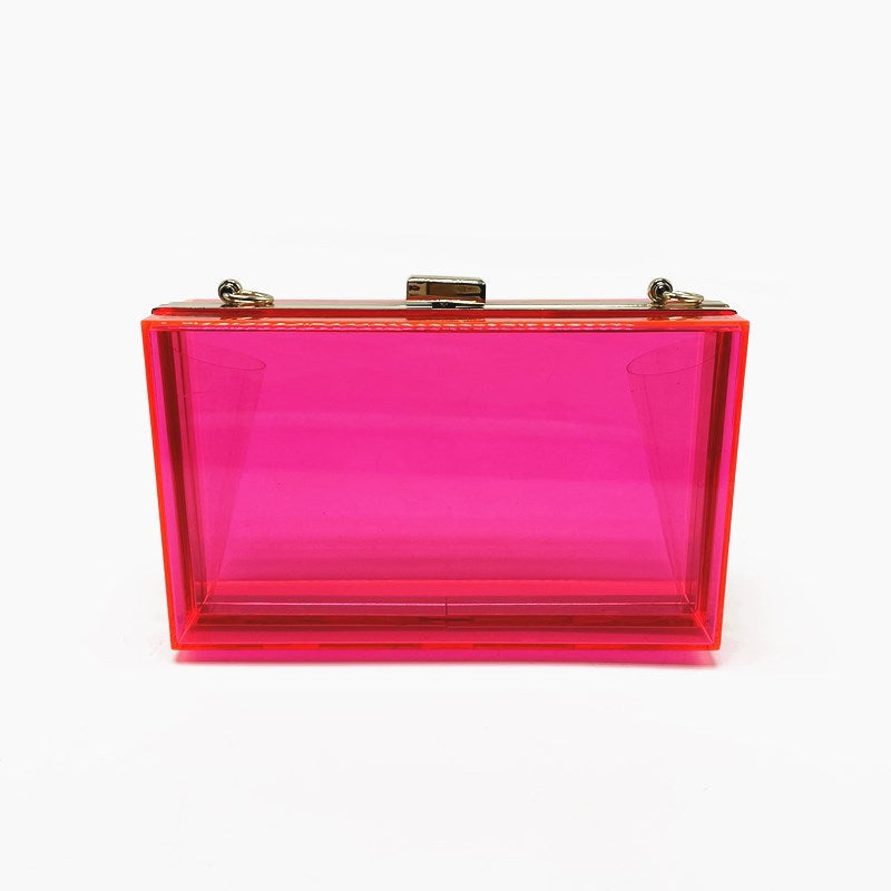 Wholesale Acrylic Transparent Fashion Evening Bag