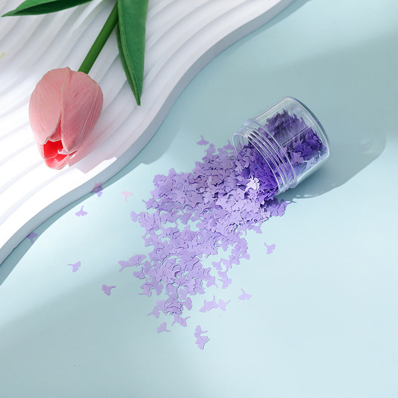 Wholesale Diy Glue Flow Hemp Ginkgo Leaf Sequins Special-shaped Leaf Glitter Glitter Nail Art Quicksand Decoration Making Materials