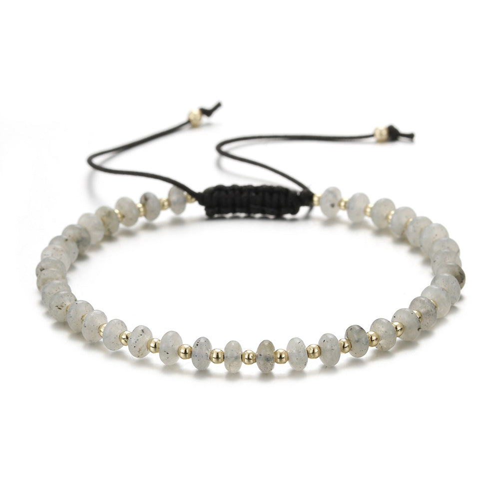 Wholesale Hand Woven Natural Stone Bracelet
