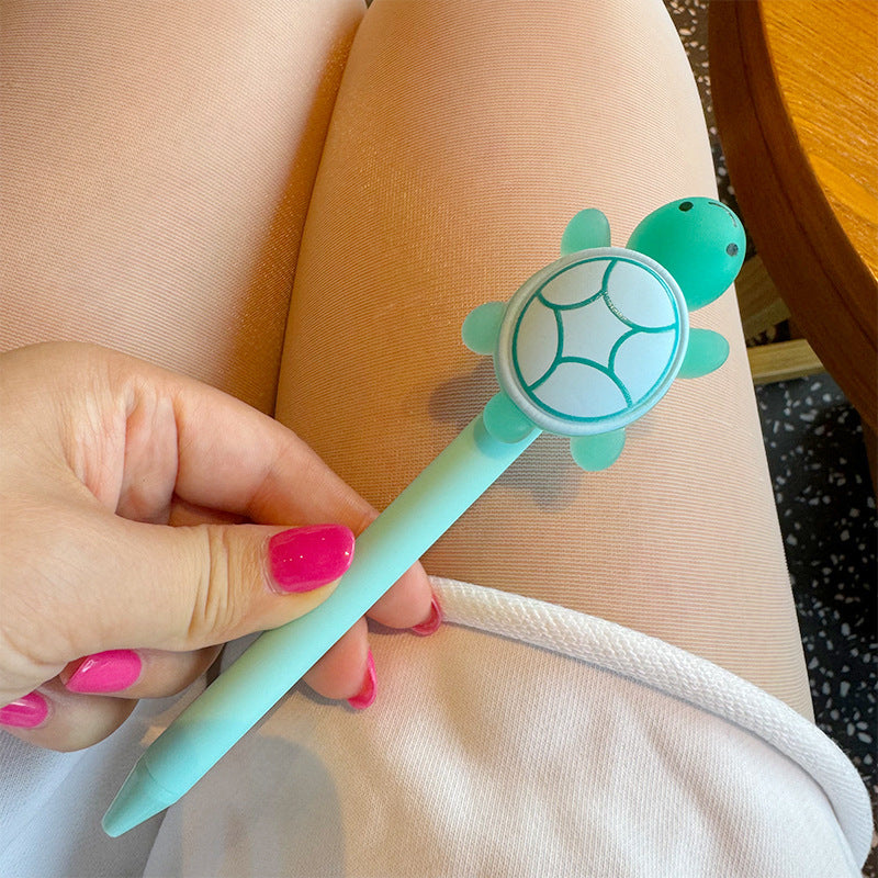 Wholesale Turtle Ballpoint Push-Type Cylindrical Ballpoint Pen