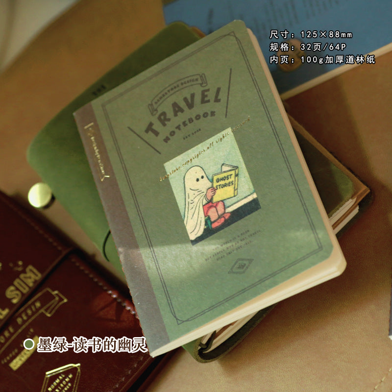 Wholesale 10PCS Nostalgic Travel Notebook Blank Inner Pages Replacement Core