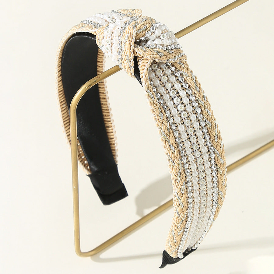 Wholesale Fabric Art Drill Headband