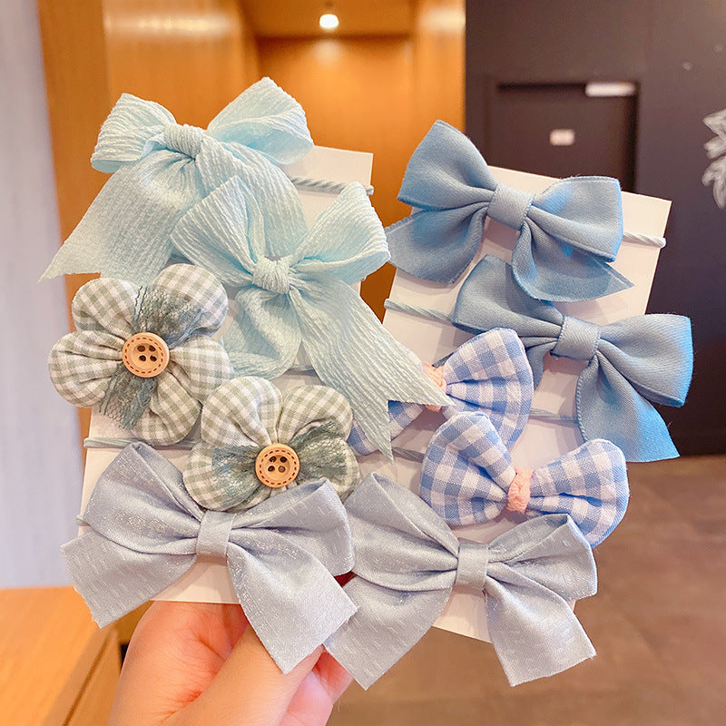 Wholesale Children's Rubber Band Baby Cute Girl Headband Bow Headband