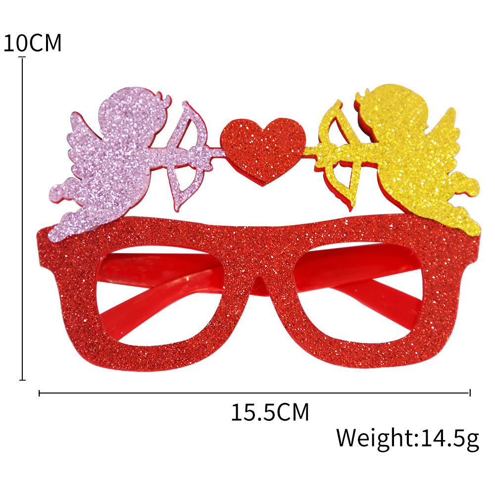 Wholesale Valentine's Day Glasses Party Party Decorations Love Love Party Glasses Photo Props