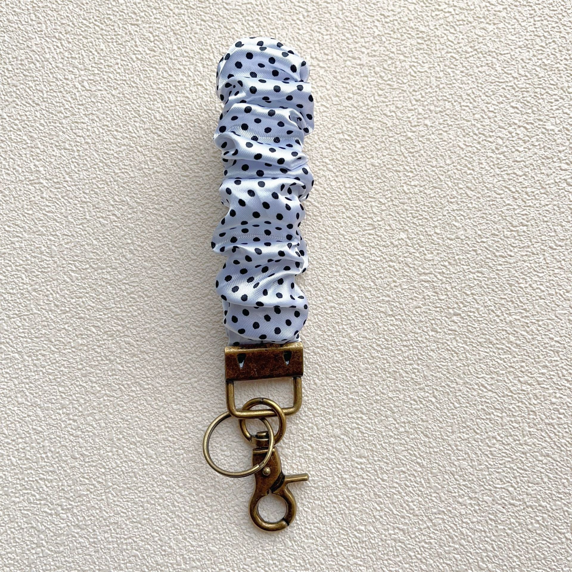 Wholesale Fabric Elastic Hair Ring Keychain