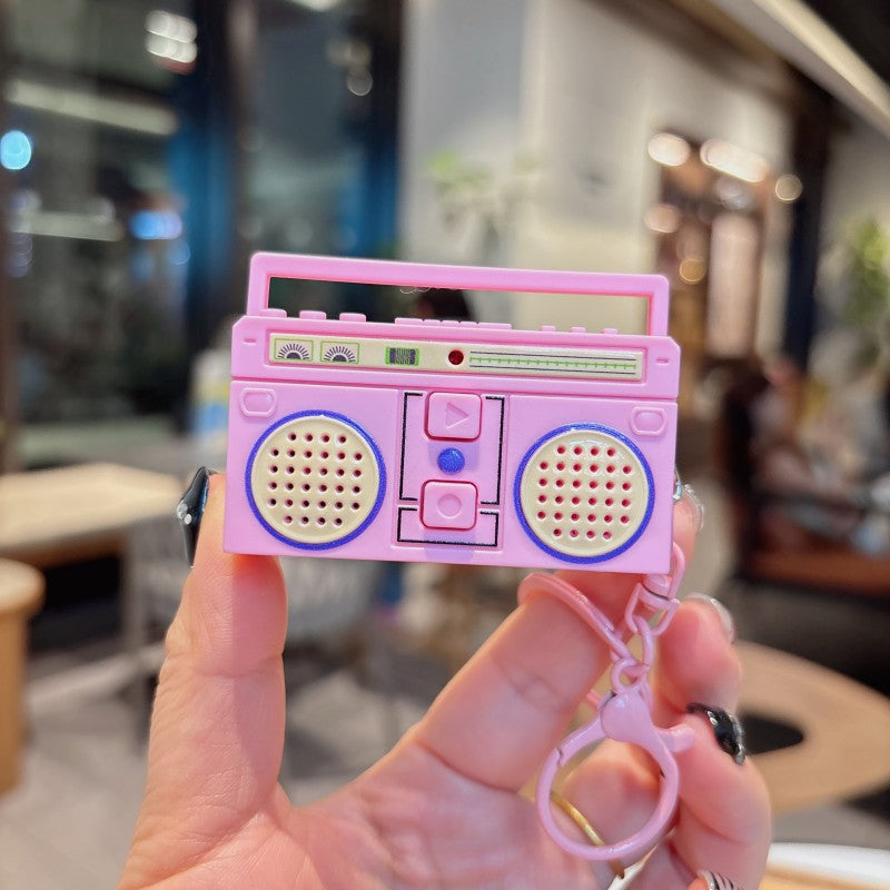 Wholesale Creative Retro Radio Keychain