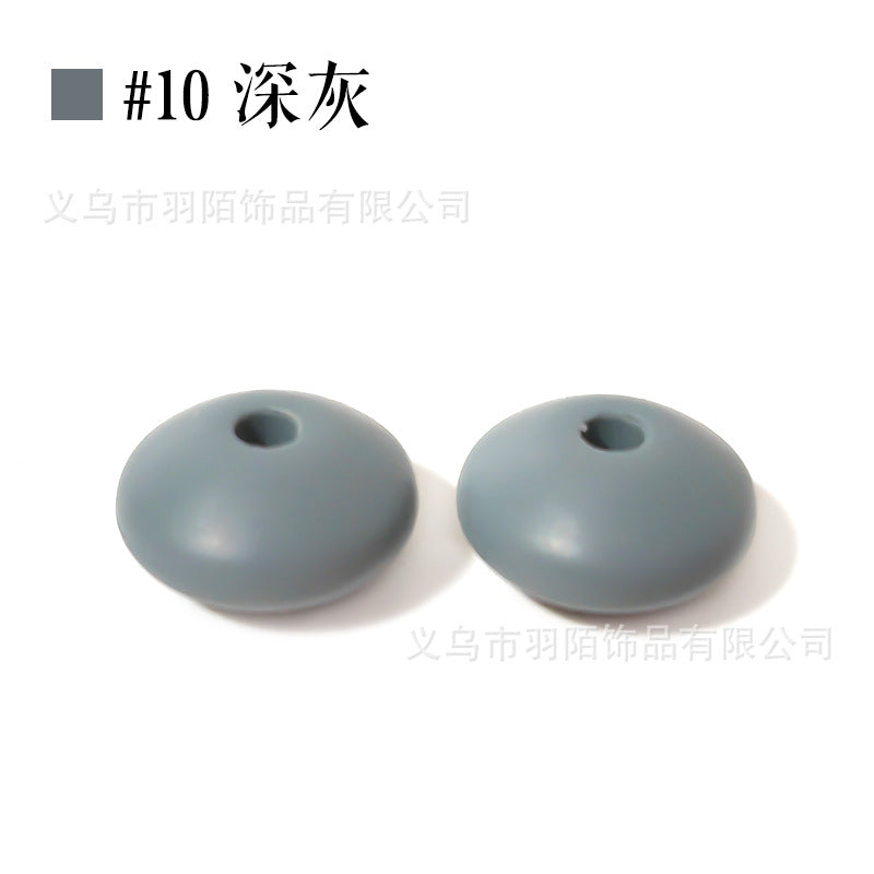 Wholesale 100PCS Silicone Abacus Beads