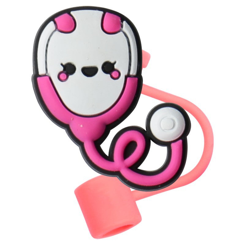 Wholesale 10pcs Medical Cartoon Organ Silicone Straw Cap Cup Accessories