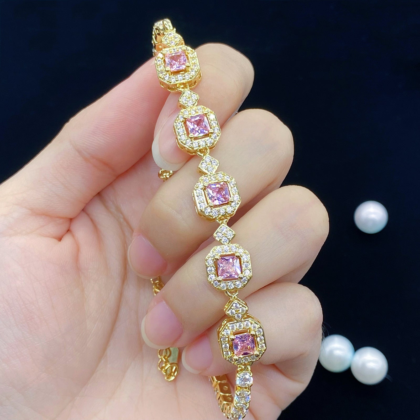 Wholesale Color Full Diamond Crystal Bracelet