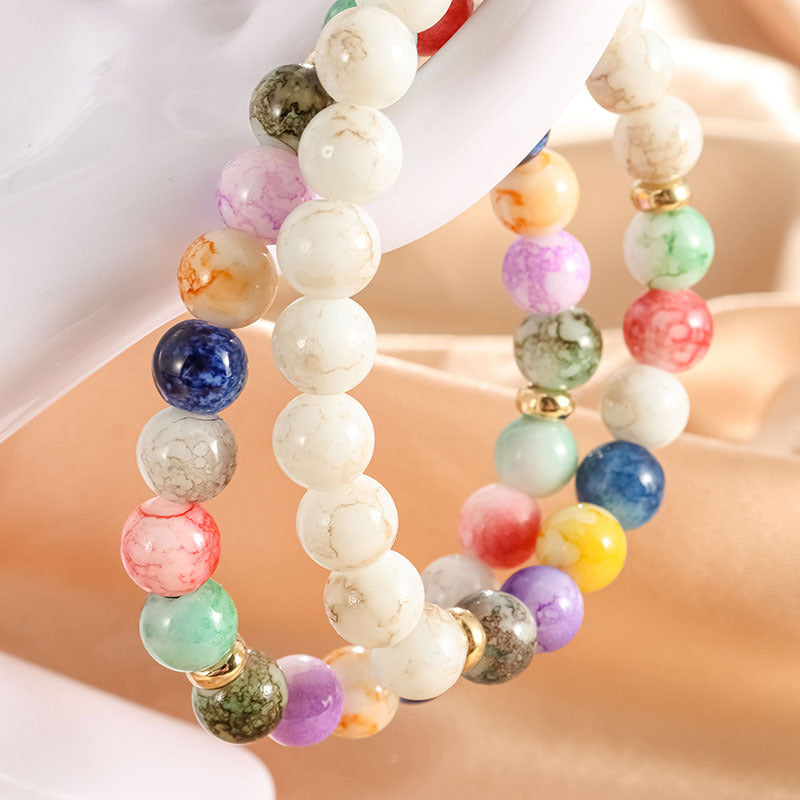 Wholesale Natural Energy Glass Bracelet