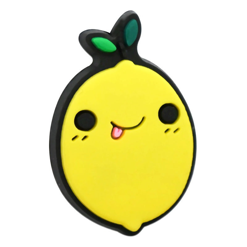 Wholesale Random 100pcs/pack  Cute Cartoon Fruit Series Handmade Beaded Accessories