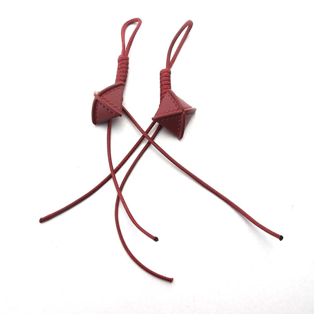 Wholesale knotted leather buckle connection key chain bag hanging accessories