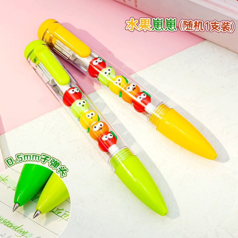 Wholesale DIY string gel pen black smooth ballpoint pen