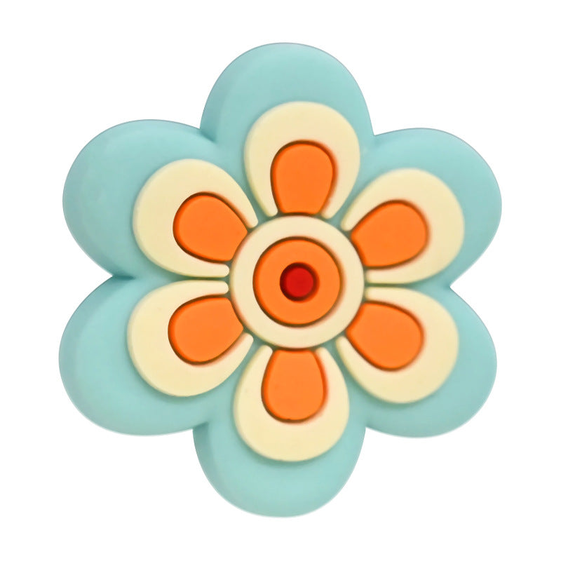 Wholesale  Random 100pcs/pack    Butterfly Flower Pen Decoration with Detachable Beads